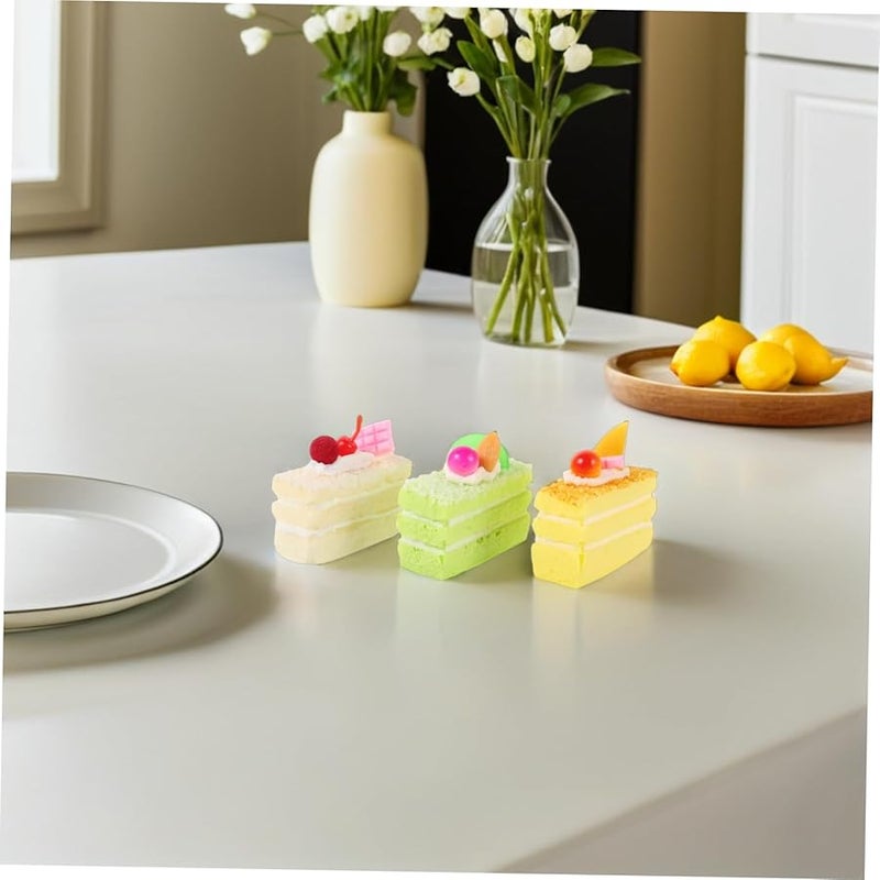 Lifelike Faux Food Display Prop Set of 3 for Photography Cafe Home Kitchen Decoration - Image 5